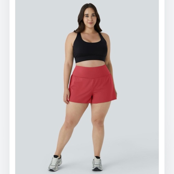 HALARA Pants - HALARA Pocket Plus Pocket 2-in-1 Gym Plus Size Shorts, size 3X